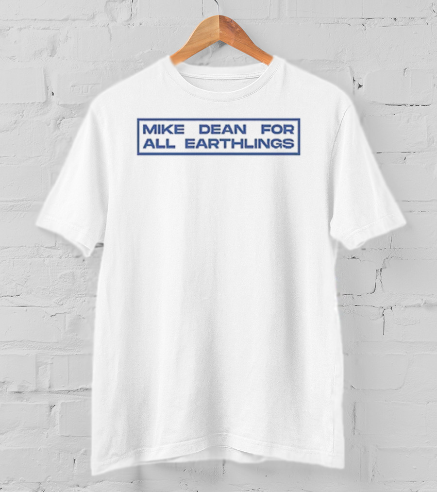 Mike Dean For All Earthlings Earthship Est 1965 T-Shirt