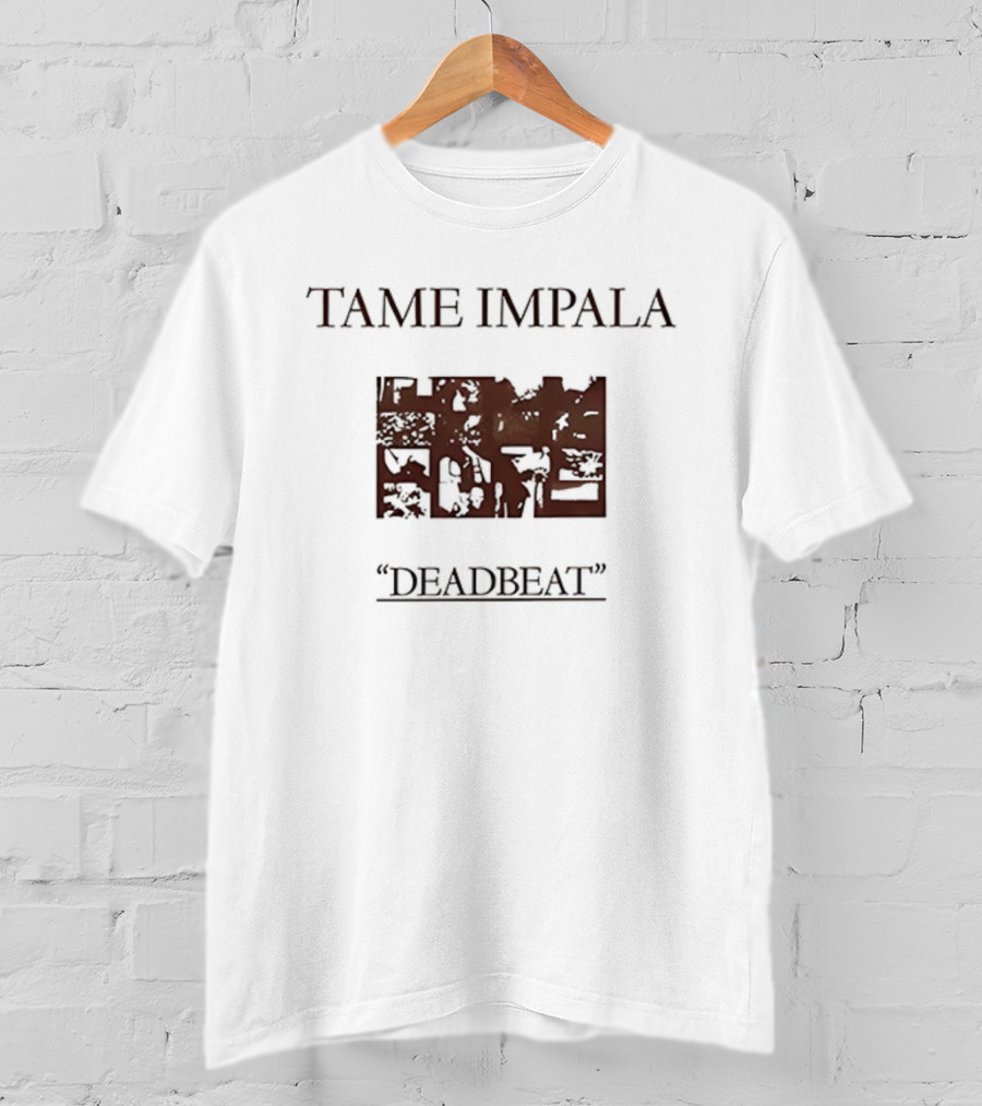 Tame Impala Deadbeat 2025 Tour Dates Schedule T-Shirt