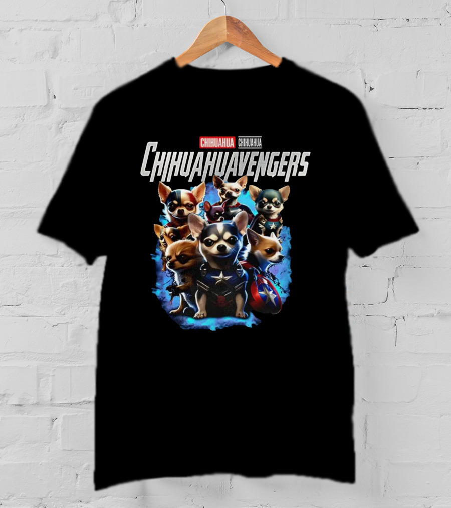 Chihuahuavengers Chihuahua Team Adventure T-Shirt