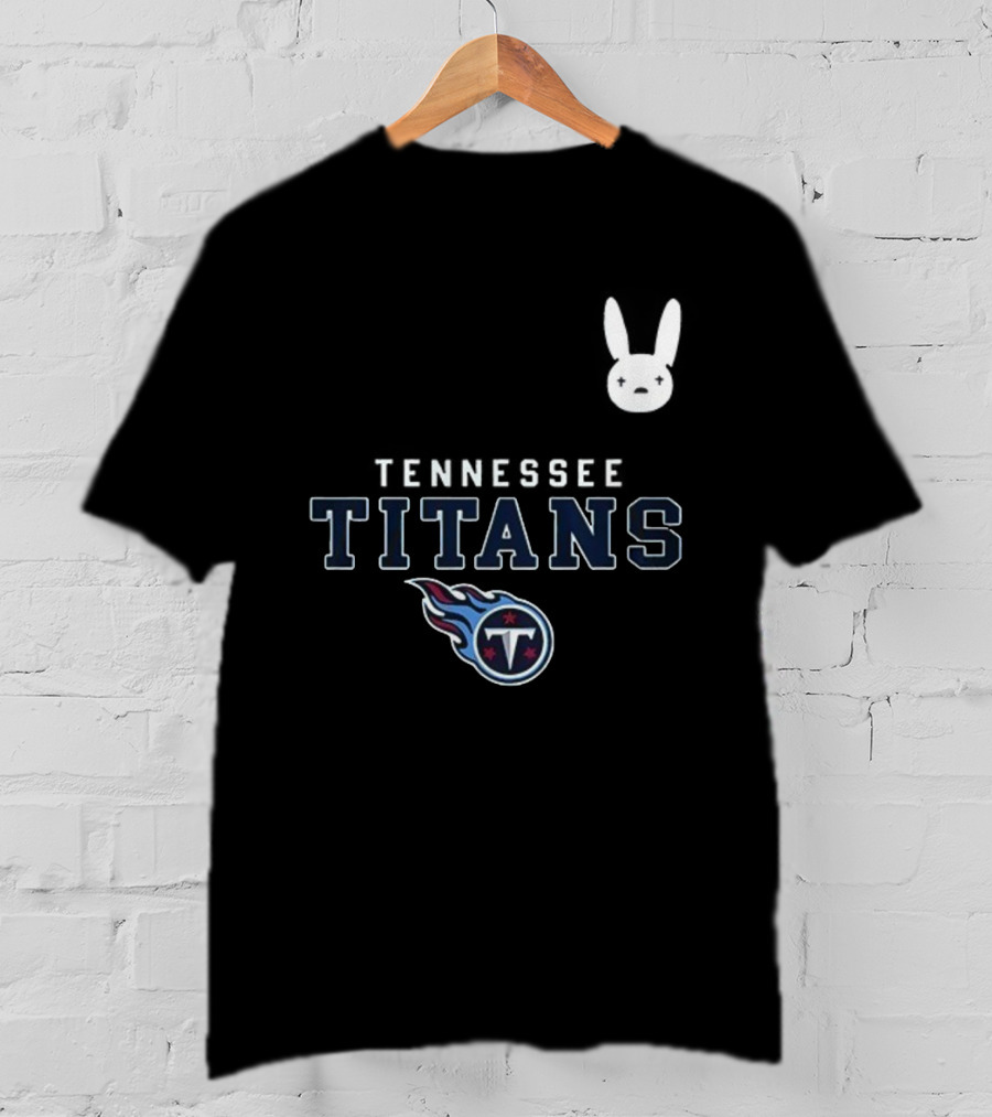 Tennessee Titans Bad Bunny DTMF Collaboration T-Shirt