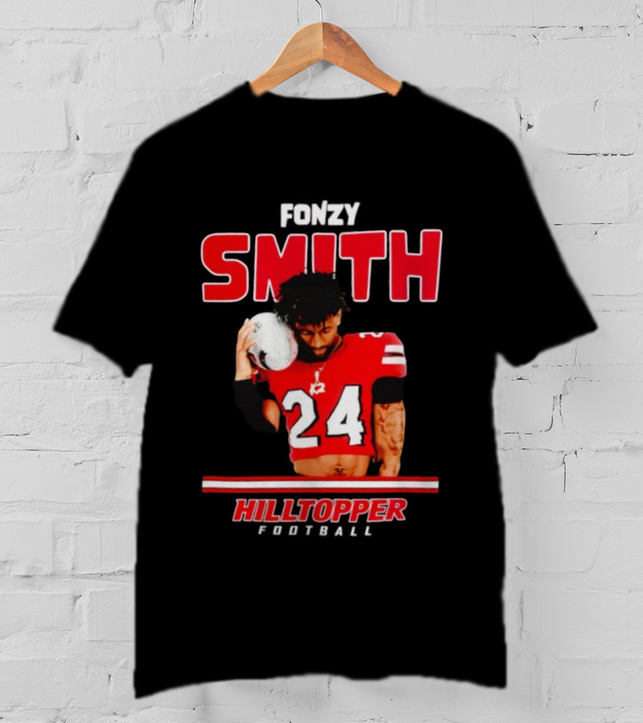 Fonzy Smith 24 Western Kentucky Hilltopper Football T-Shirt