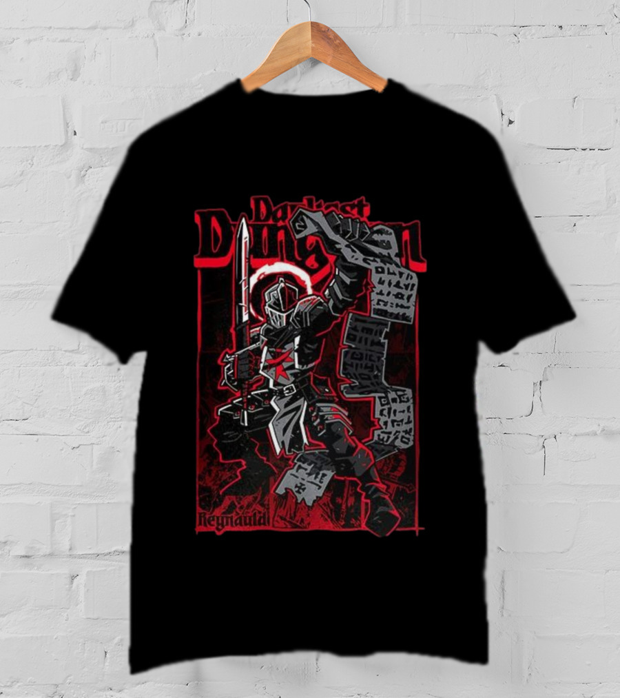 Darkest Dungeon Crusader Reynauld Knight Art T-Shirt