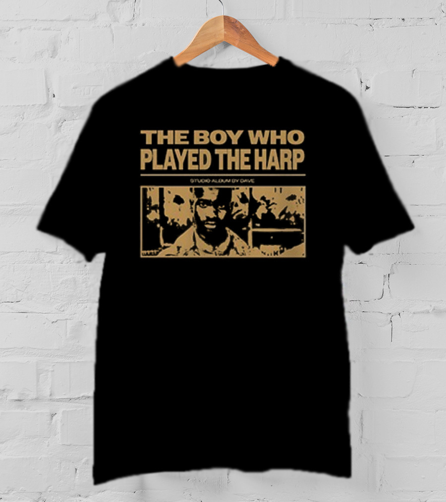The Boy Who Played The Harp Vintage Retro Style T-Shirt