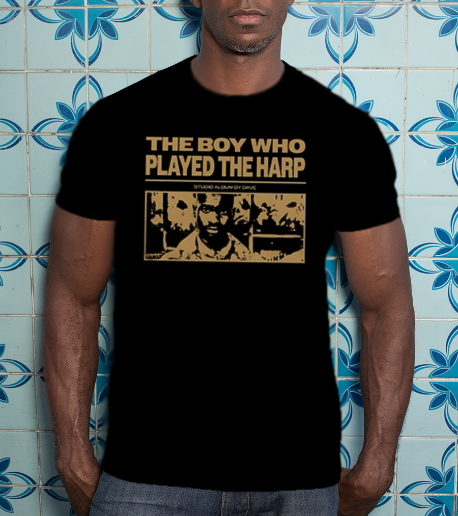 The Boy Who Played The Harp Vintage Retro Style T-Shirt