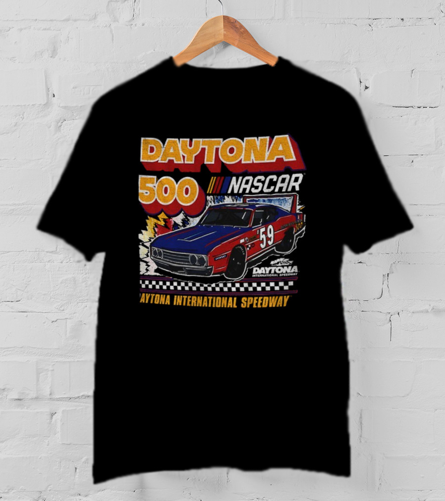 Daytona 500 NASCAR Race Car 59 Daytona International Speedway T-Shirt
