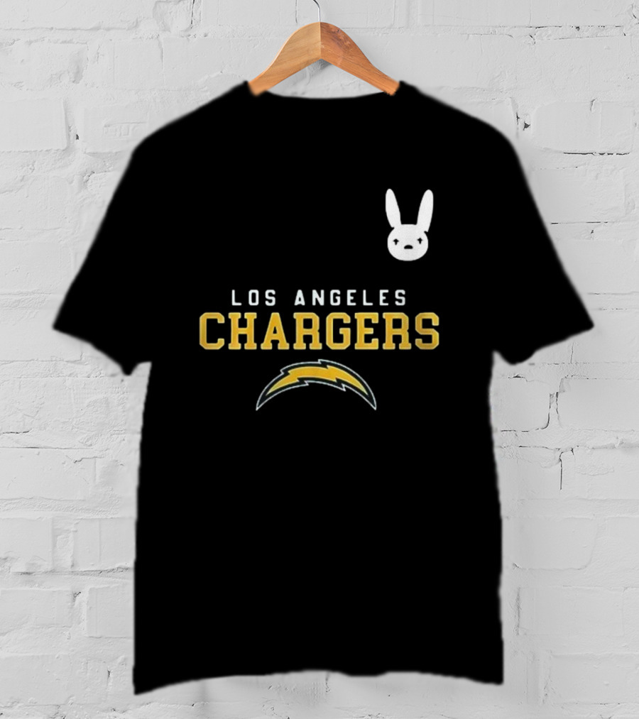 Los Angeles Chargers DTMF Bad Bunny Collaboration T-Shirt