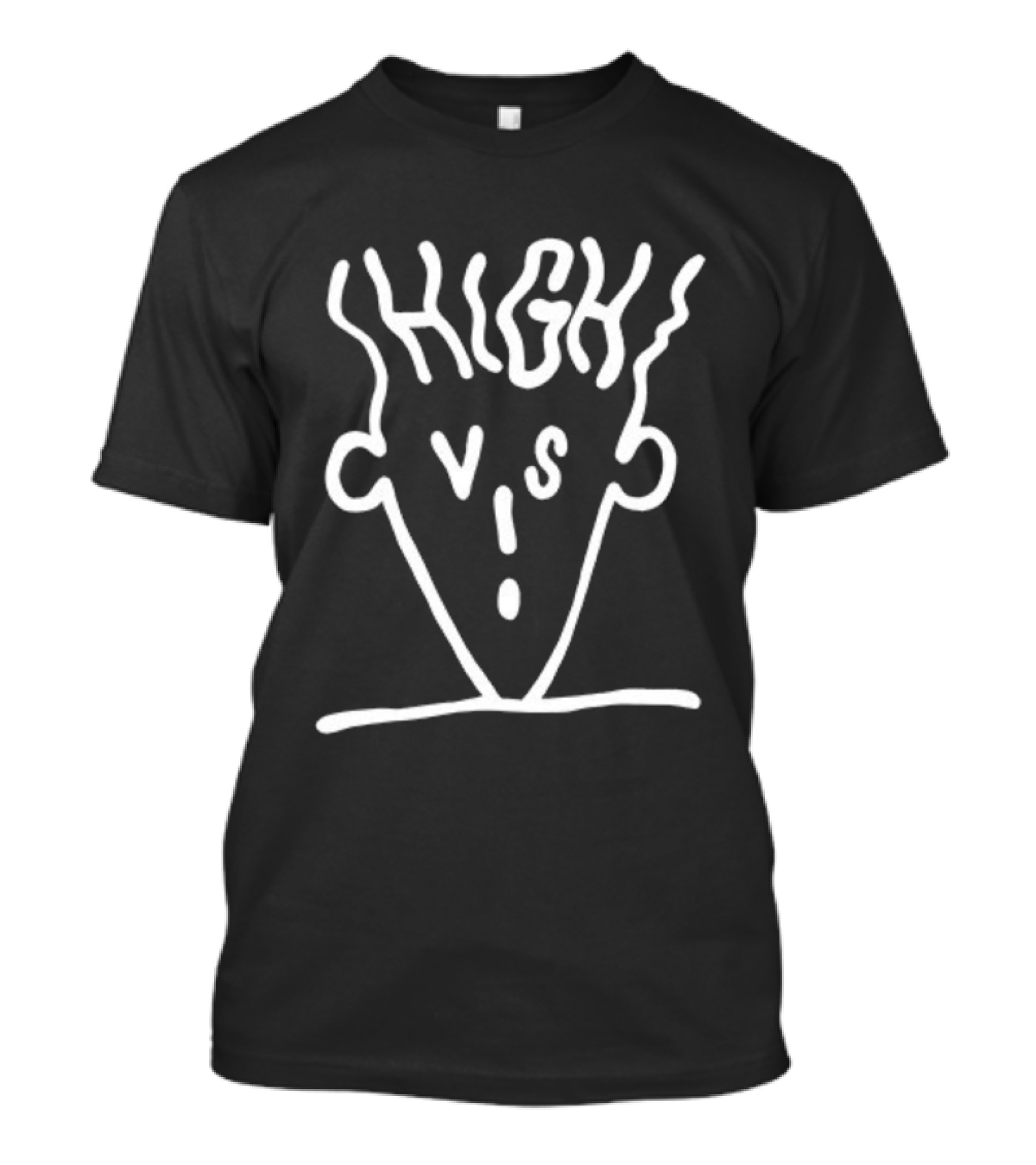 High Vis Fido V Face Drawing T-Shirt