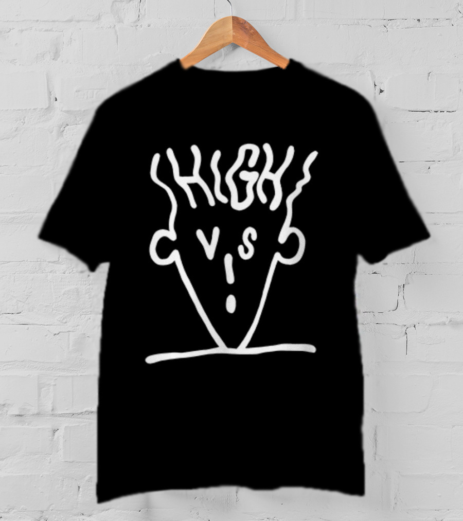 High Vis Fido V Face Drawing T-Shirt