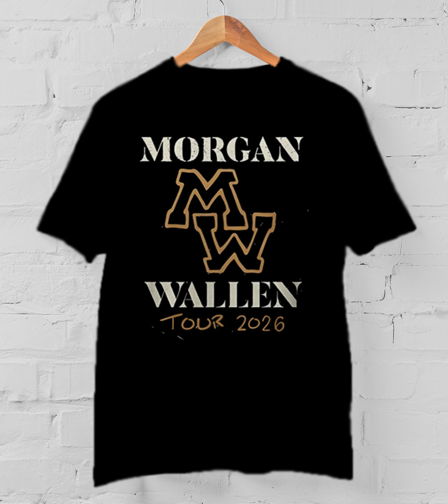 Morgan Wallen MW Tour 2026 Signature T-Shirt