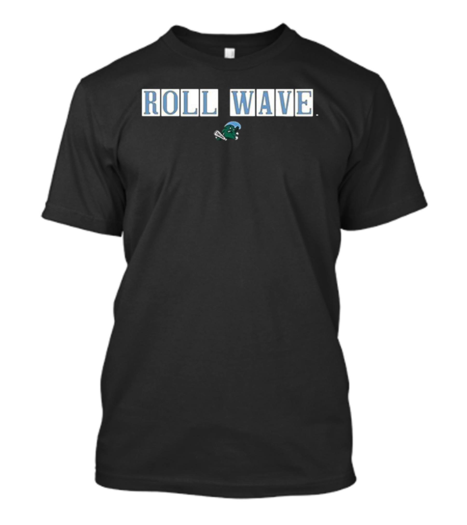 Tulane Green Wave Roll Wave Sophia Macias T-Shirt