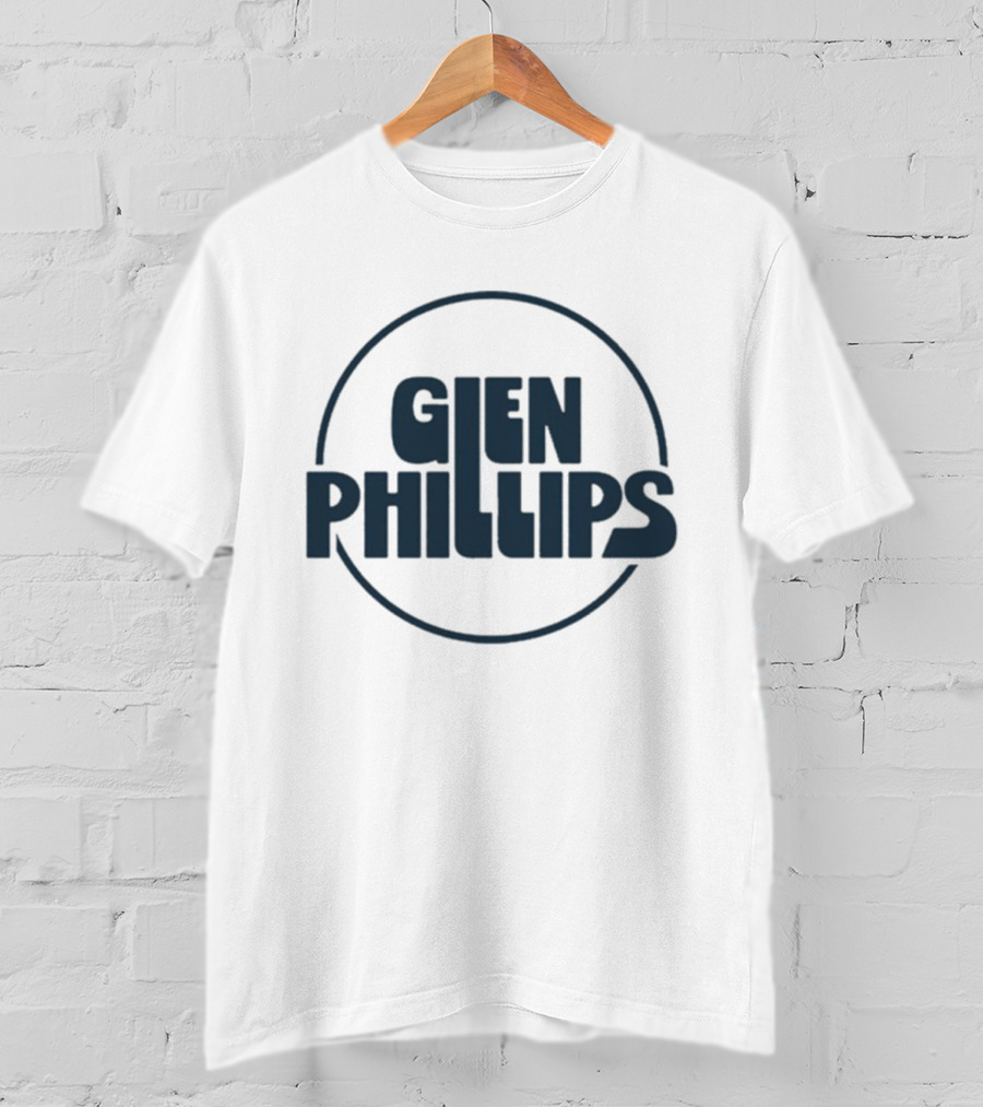 Glen Phillips Retro Circle Design T-Shirt