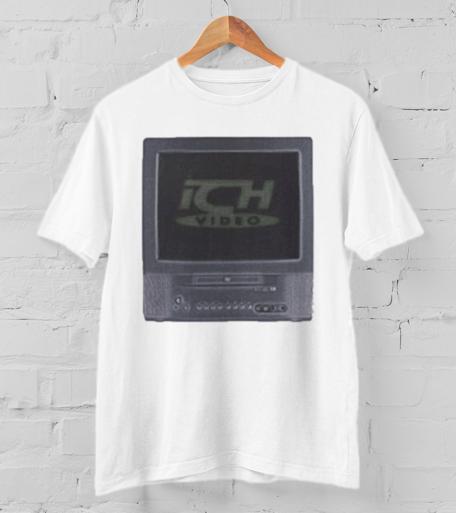 ICHpig Vintage TV Screen Iconic Design T-Shirt