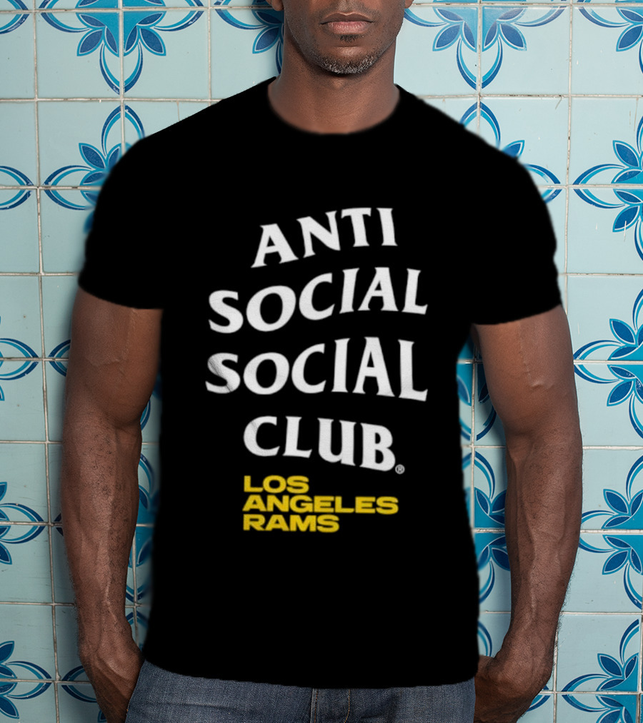 Anti Social Social Club Los Angeles Rams T-Shirt