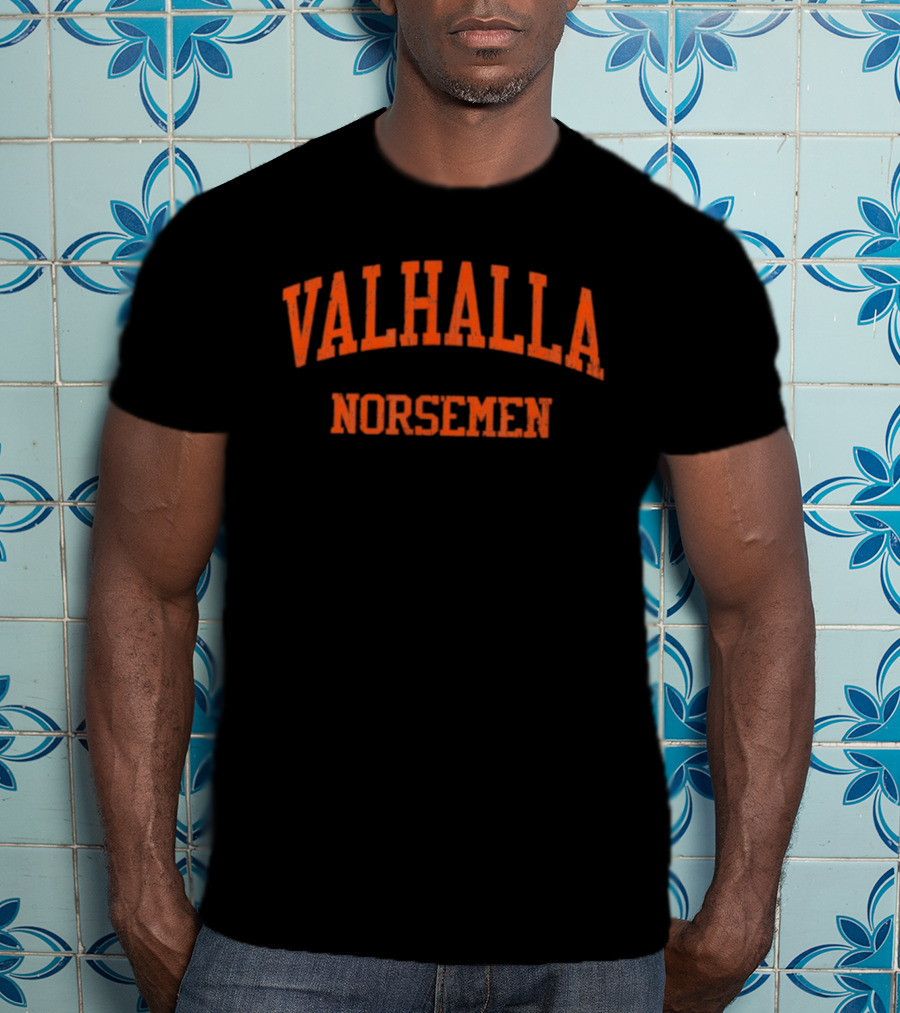 Valhalla High School Norsemen El Cajon CA Vintage Sports Theme T-Shirt