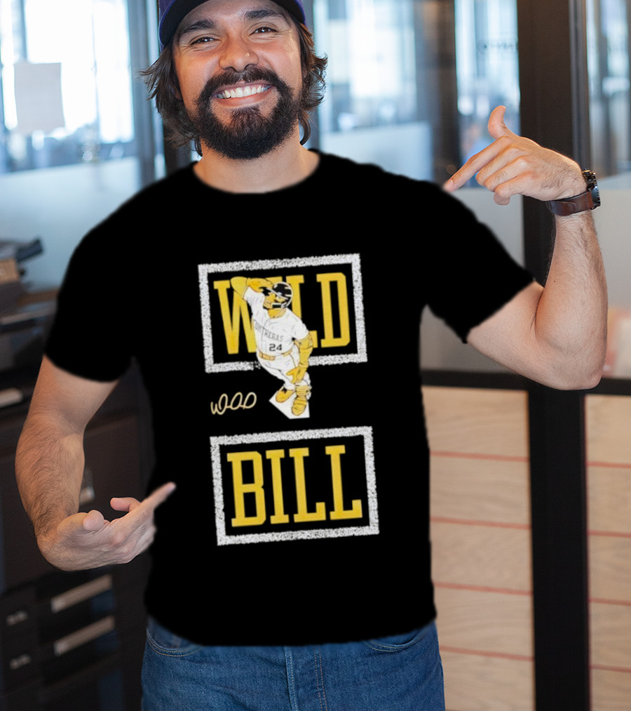 William Contreras Wild Bill Salute Milwaukee Brewers Baseball Signature T-Shirt