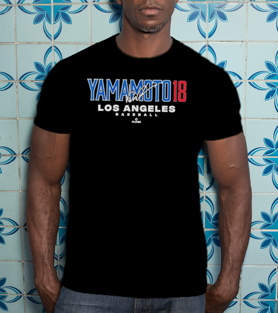 Yamamoto 18 Los Angeles Baseball Signature Series Collection T-Shirt