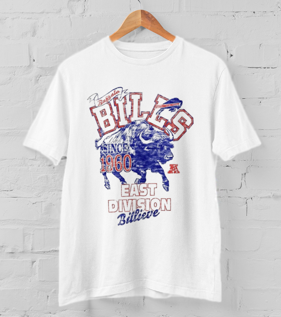 Buffalo Bills Since 1960 East Division Billieve T-Shirt