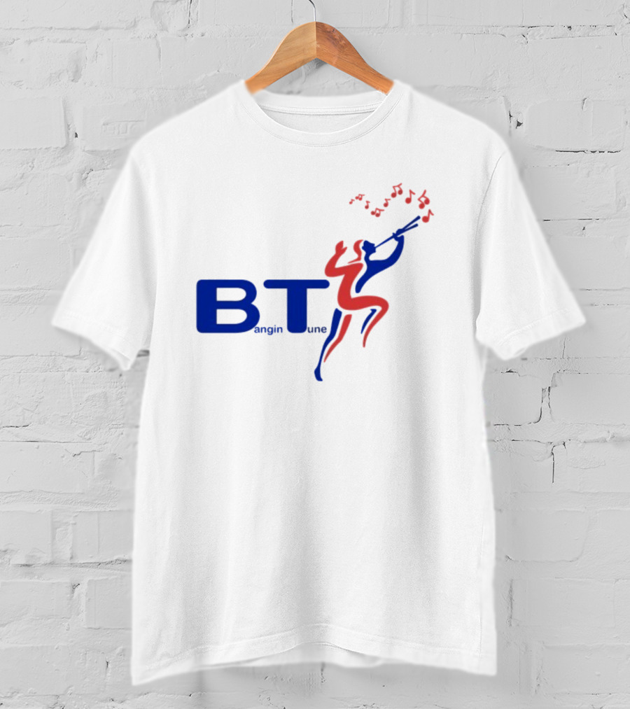 BT Bangin Tune Music Notes Jazz Player T-Shirt