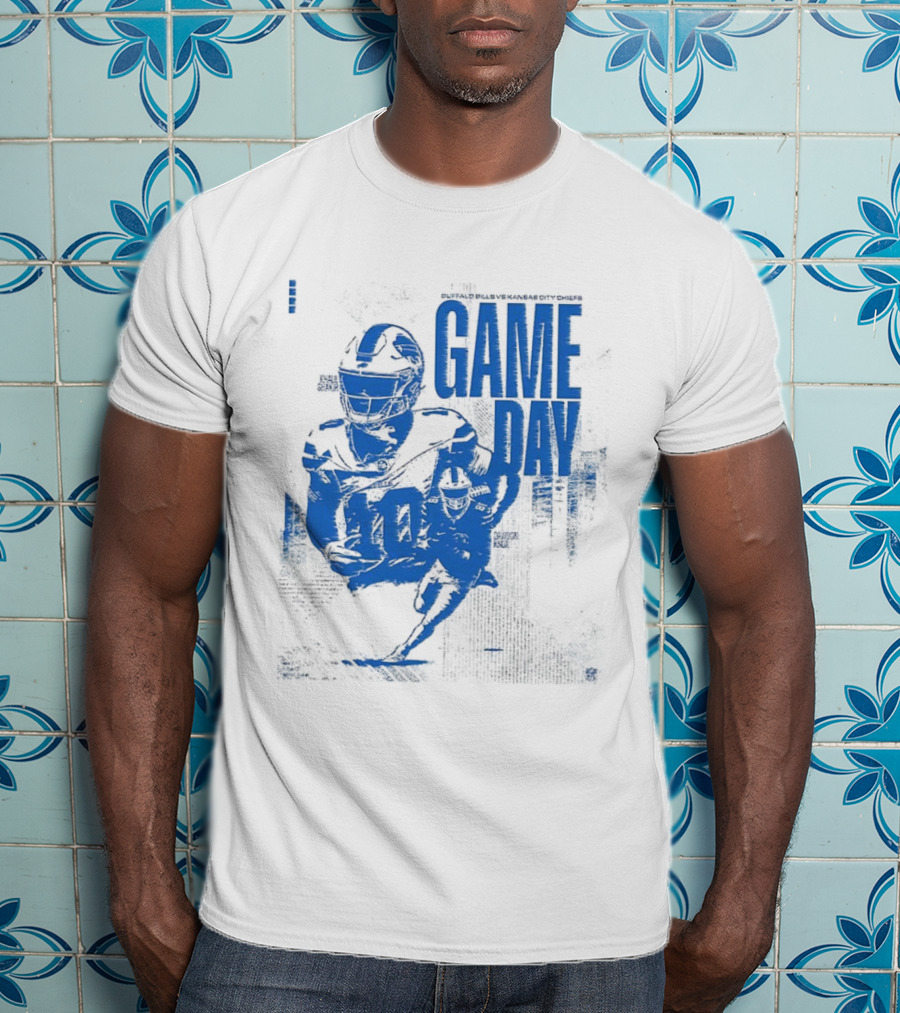 Buffalo Bills Vs Kansas City Chiefs 2025 NFL Game Day Matchup Highlights T-Shirt