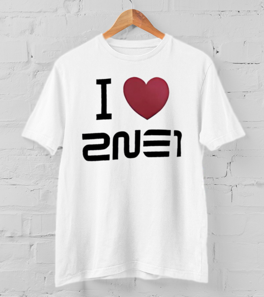 I Love 2NE1 K-pop Legend Iconic South Korean Girl Group T-Shirt