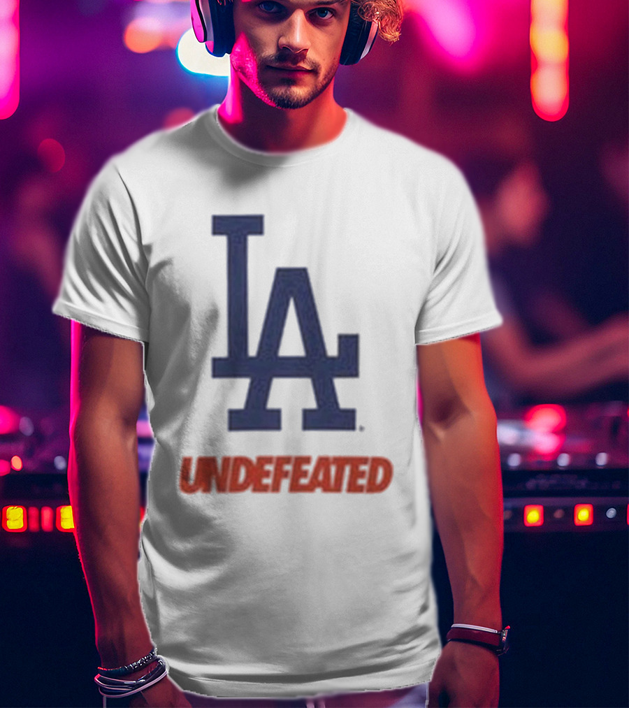 Los Angeles Dodgers LA Undefeated T-Shirt