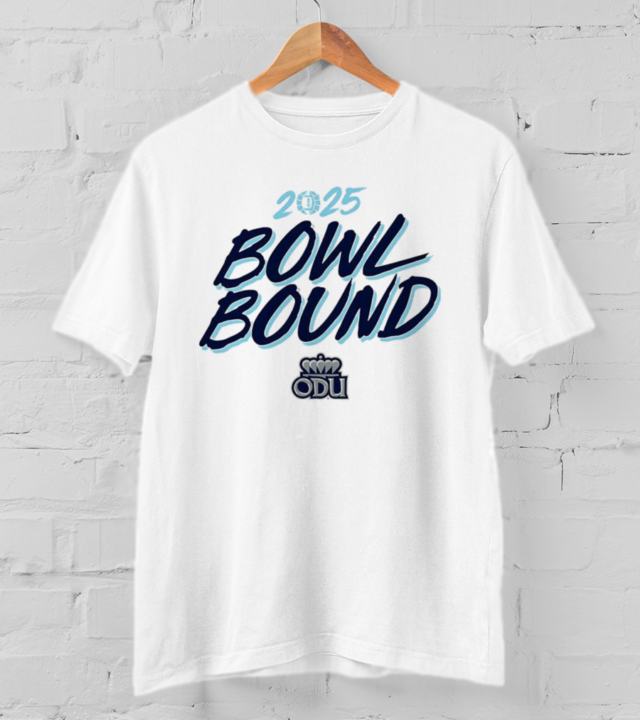 2025 Bowl Bound ODU Monarchs Football T-Shirt