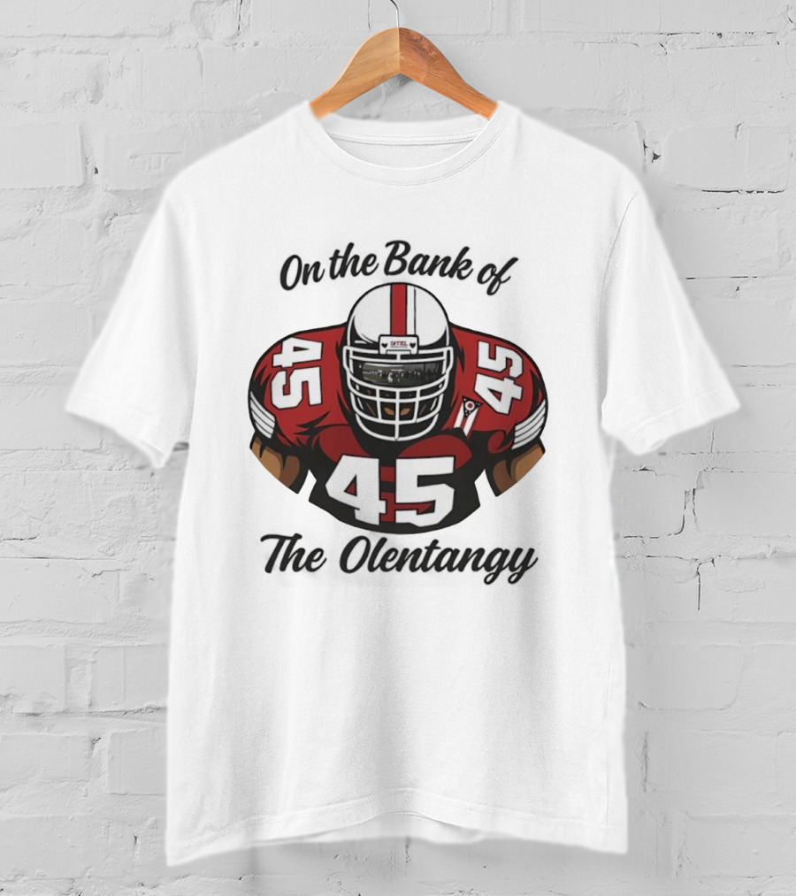 Ohio State University Player 45 On The Bank Of The Olentangy T-Shirt