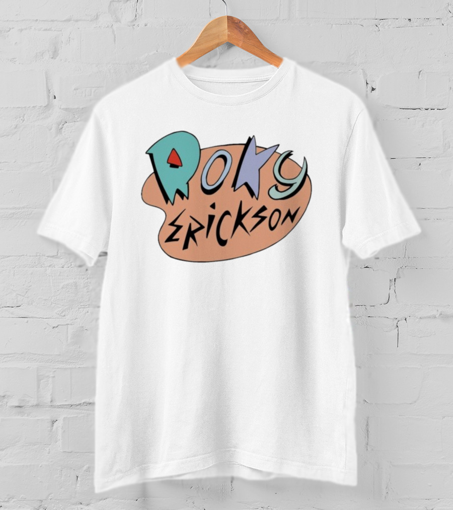 Roky Erickson Modern Life Text Art Style T-Shirt