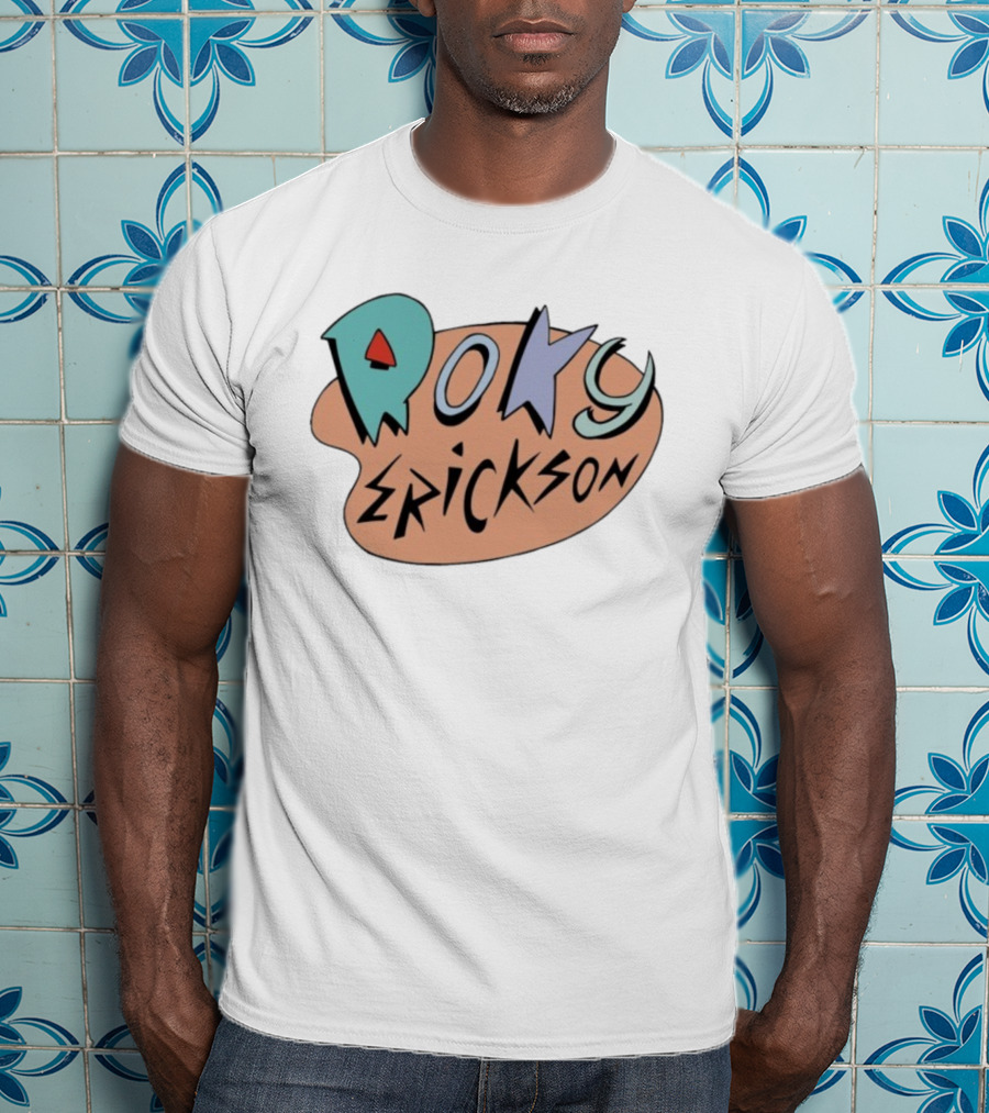 Roky Erickson Modern Life Text Art Style T-Shirt