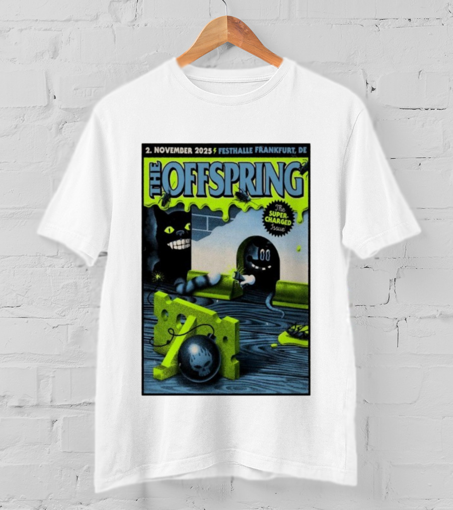 The Offspring Festhalle Frankfurt November 2 2025 Super-Charged Issue T-Shirt