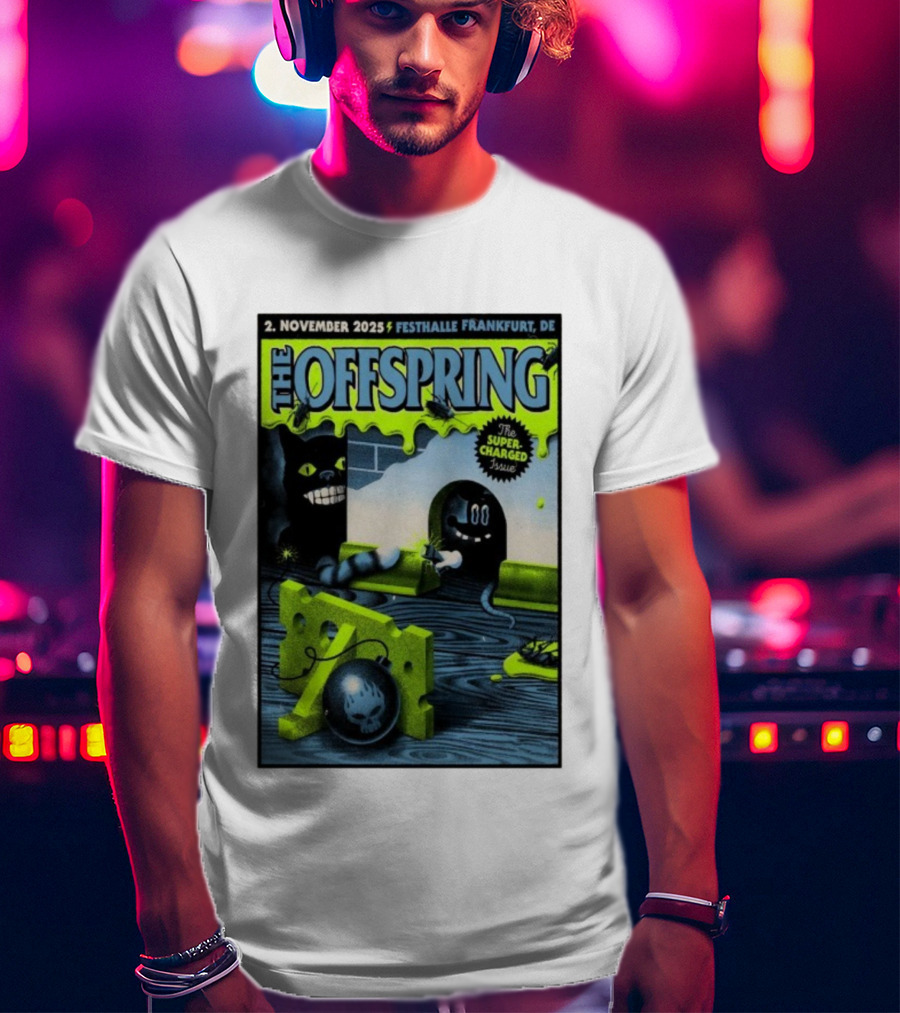 The Offspring Festhalle Frankfurt November 2 2025 Super-Charged Issue T-Shirt