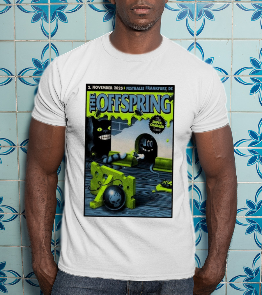 The Offspring Festhalle Frankfurt November 2 2025 Super-Charged Issue T-Shirt