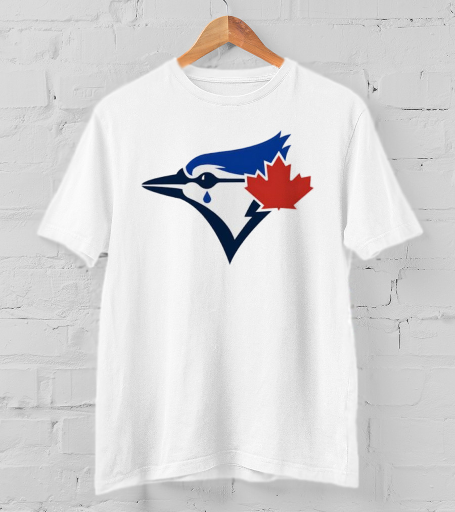Toronto Blue Jays Maple Leaf Logo With Tear Drop T-Shirt