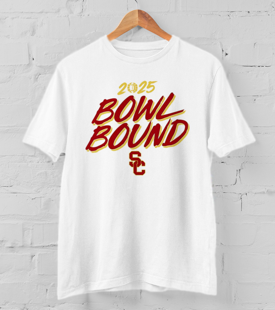 2025 USC Trojans Bowl Bound Football SC T-Shirt