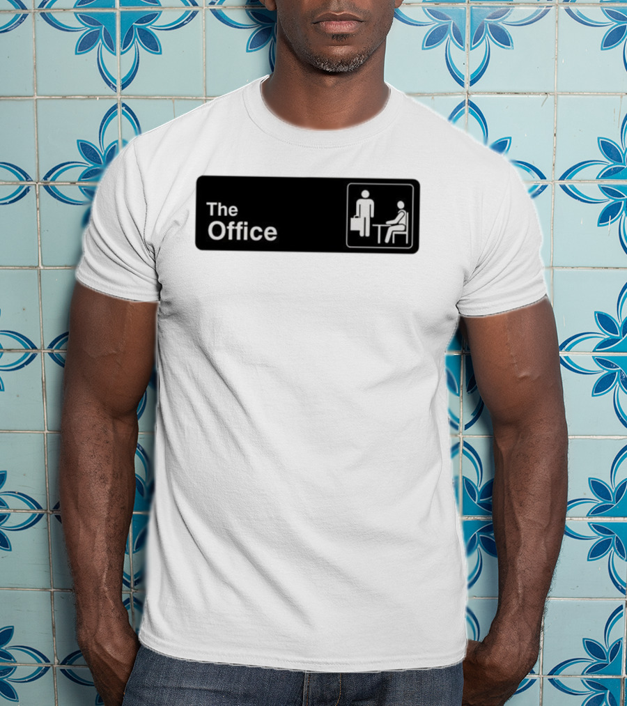 The Office Black And White Iconic Symbol Design T-Shirt