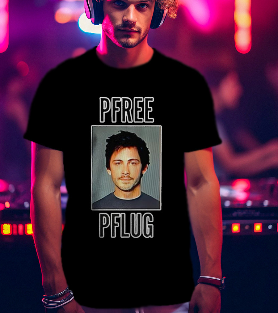 Pfree Pflug Only Murders In The Building Logan Lerman T-Shirt