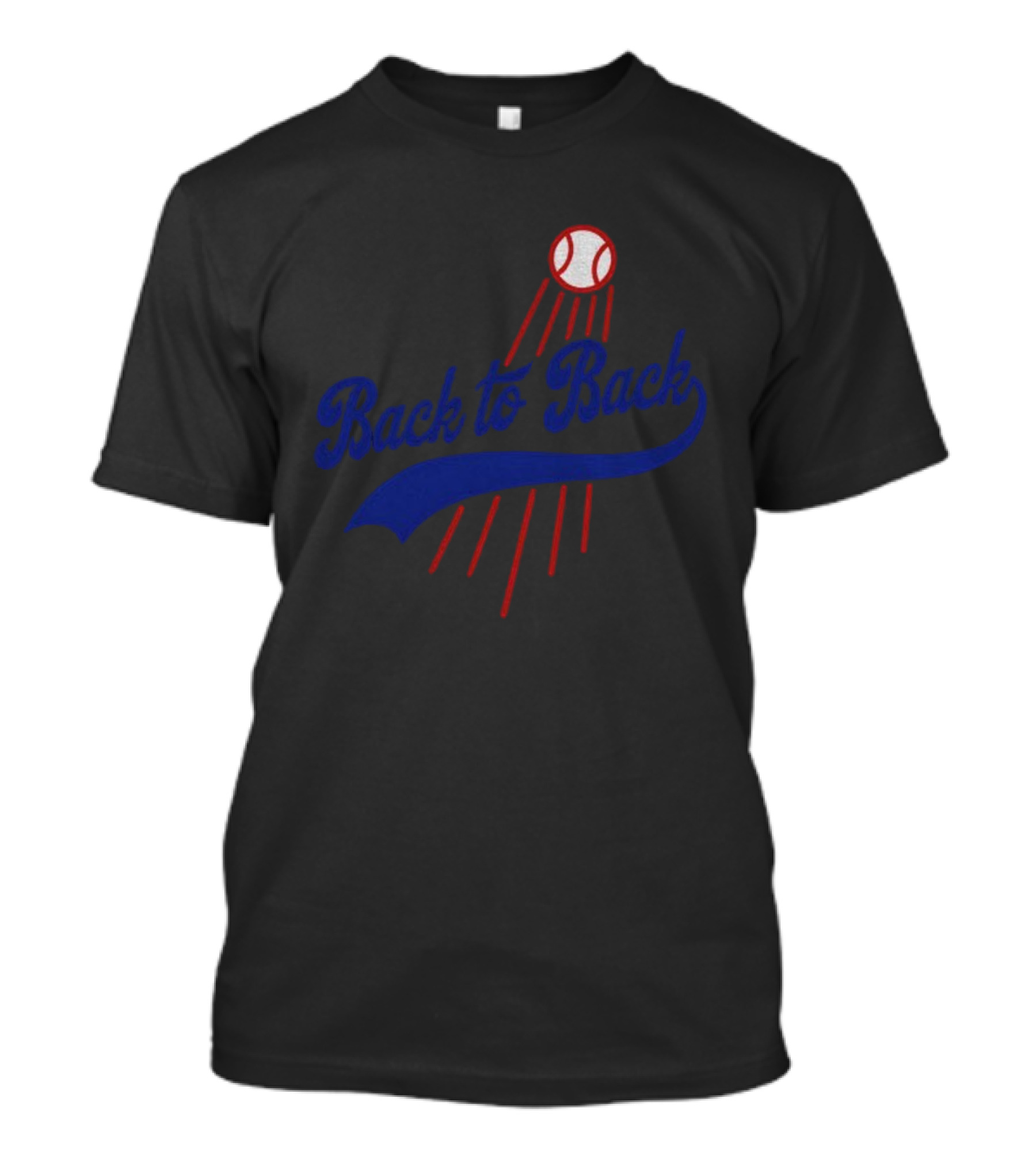 Los Angeles Dodgers Back To Back World Series Champions 2025 MLB Baseball T-Shirt