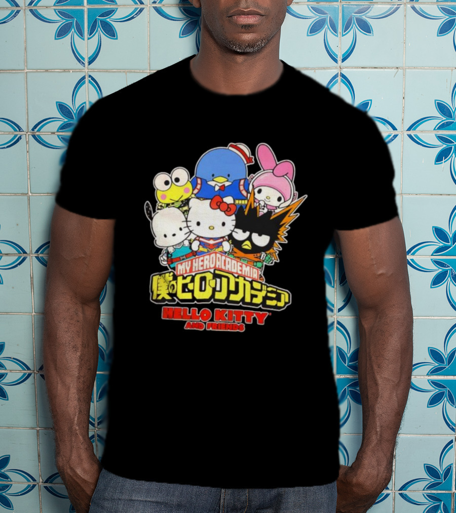My Hero Academia Boku No Hiro Akademia Hello Kitty And Friends T-Shirt