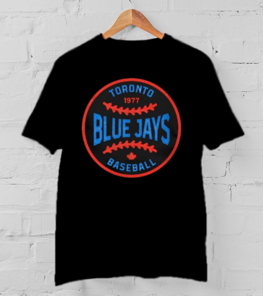 Toronto Blue Jays 1977 Vintage Emblem T-Shirt