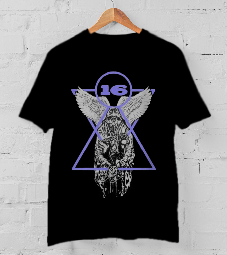 16 Wolf Winged Reaper Angel T-Shirt