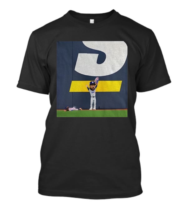 Andy Pages Catch World Series 2025 Champs Los Angeles Dodgers Victory Celebration T-Shirt