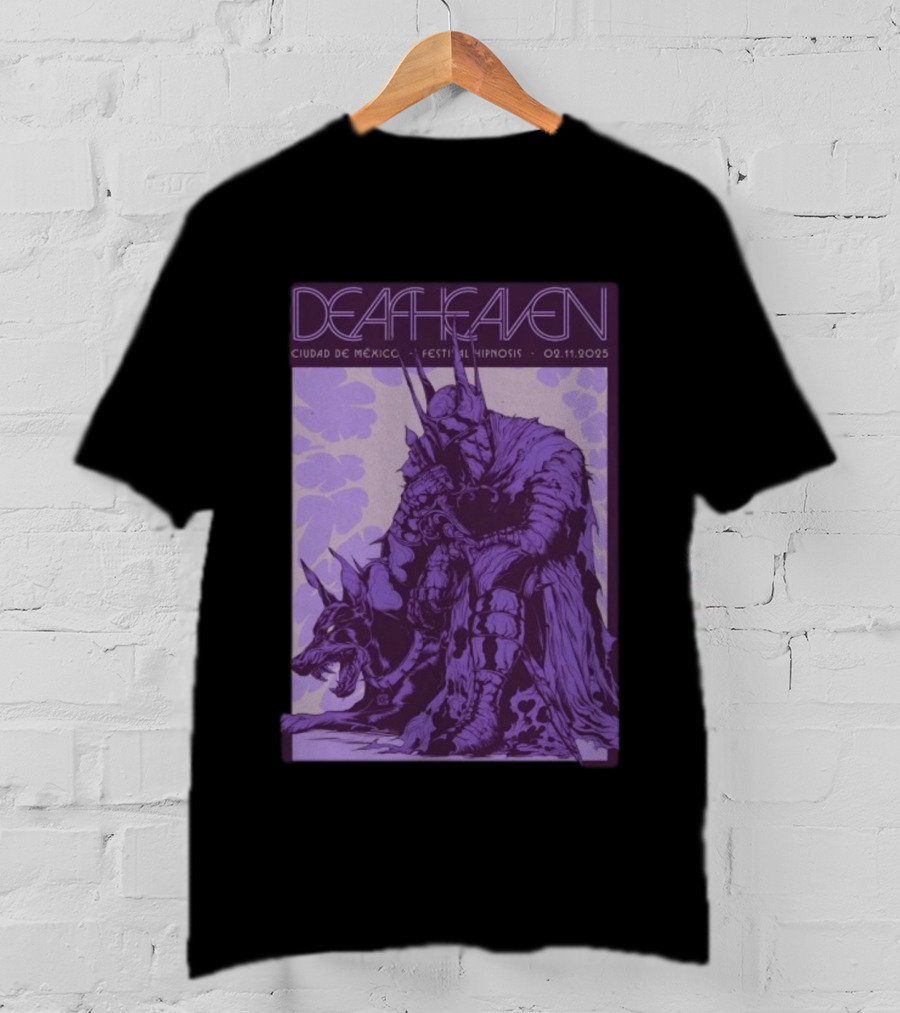 Deafheaven Festival Hipnosis 02.11.2025 Ciudad De México T-Shirt