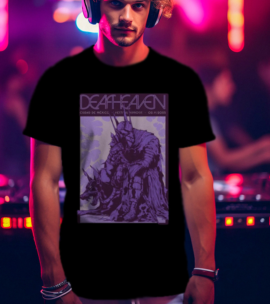 Deafheaven Festival Hipnosis 02.11.2025 Ciudad De México T-Shirt