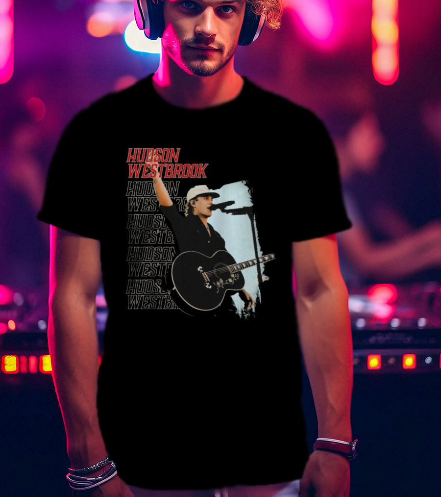 Hudson Westbrook Encore Performance Guitar Microphone T-Shirt