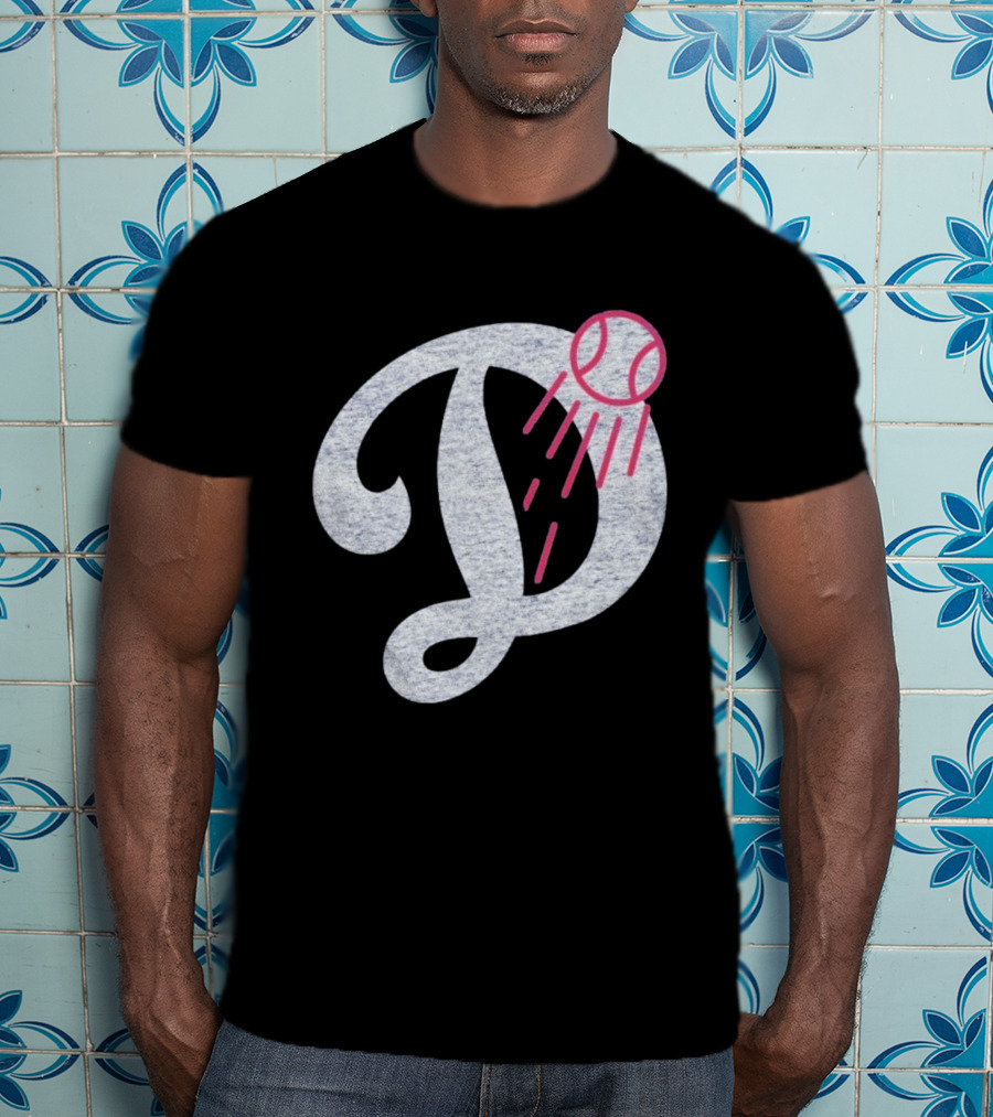 Los Angeles Dodgers Deceptor Baseball D Logo T-Shirt