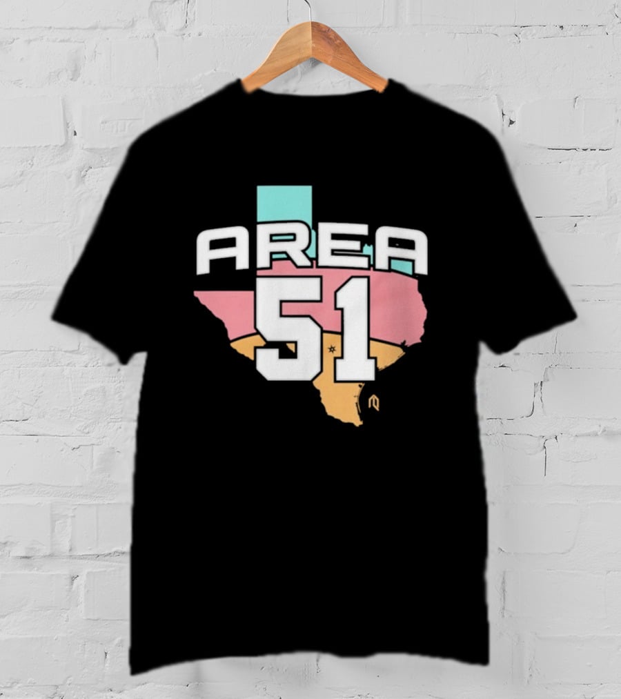 San Antonio Spurs Area 51 Texas Basketball Theme T-Shirt