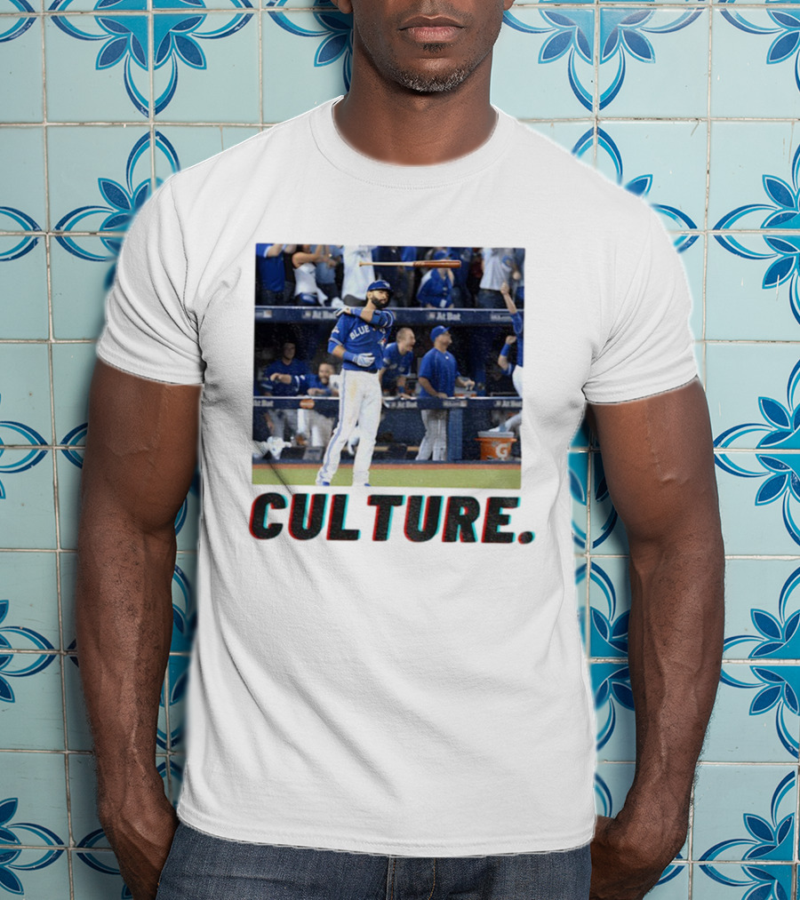 Blue Jays Jose Bautista Iconic Bat Flip Culture Celebration T-Shirt