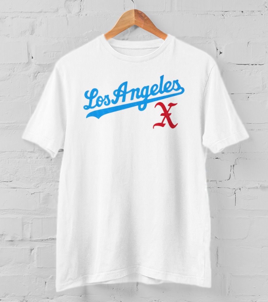 Los Angeles Dodgers MLB 2025 World Series Baseball X T-Shirt