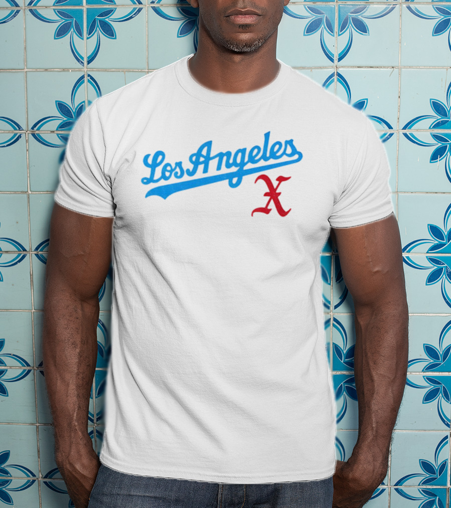 Los Angeles Dodgers MLB 2025 World Series Baseball X T-Shirt