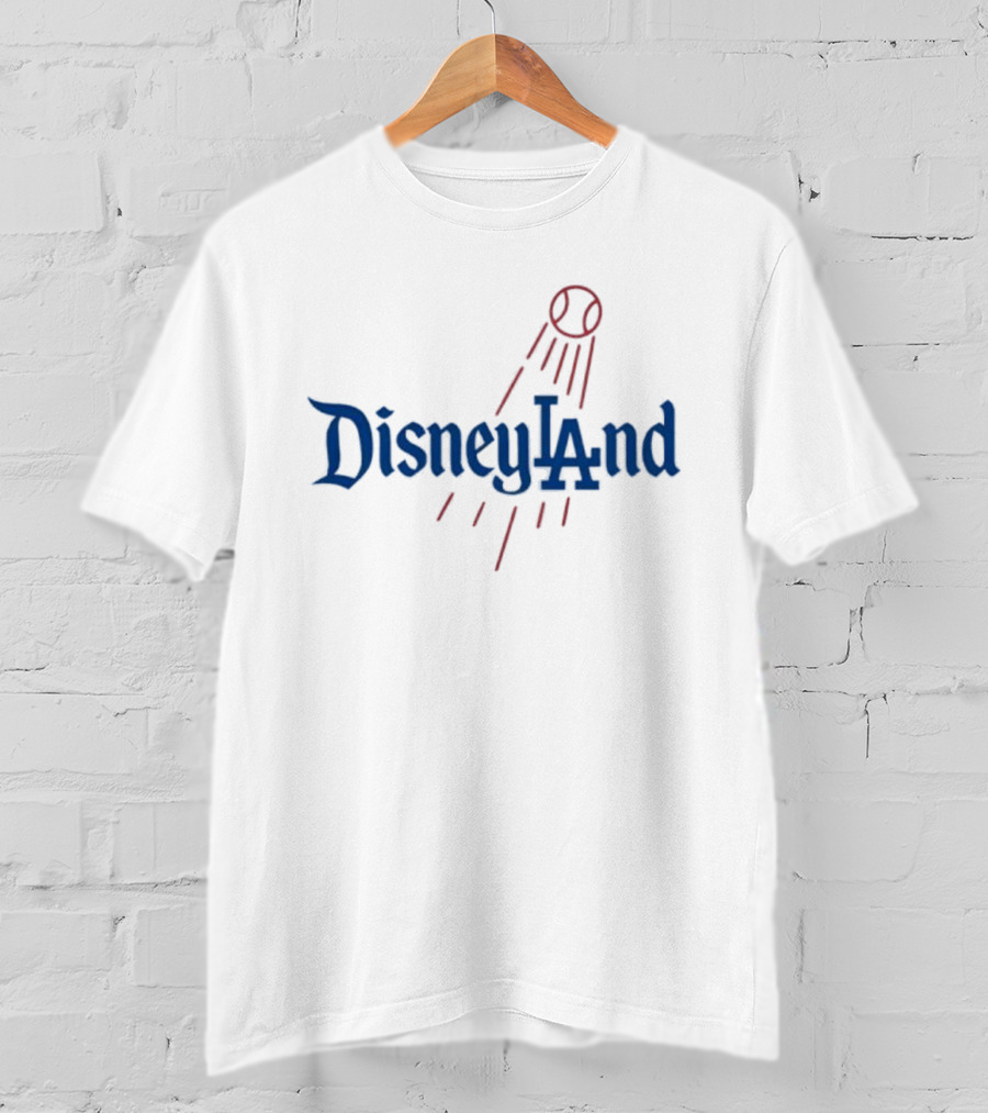 Disneyland LA Baseball Dodgers T-Shirt